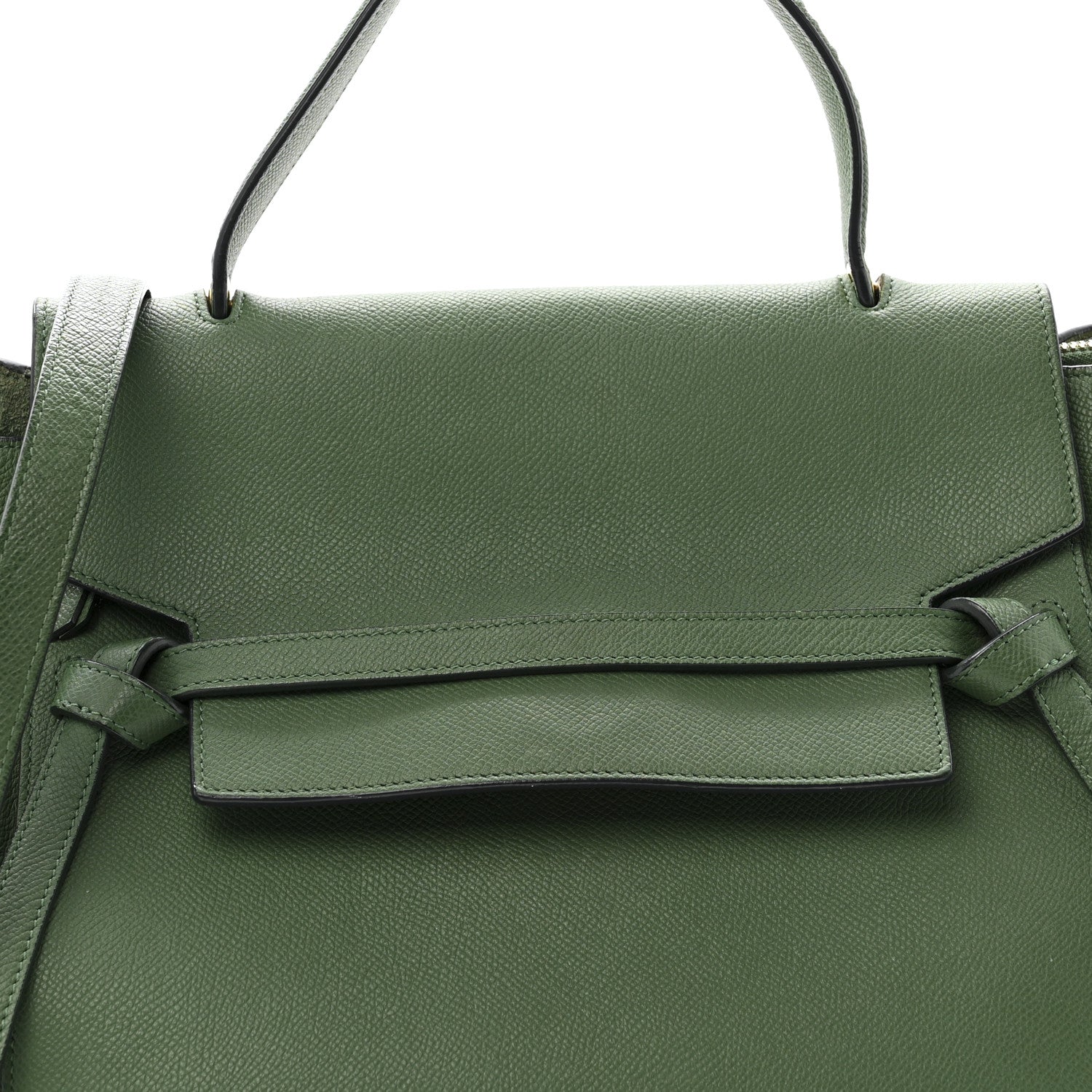 Celine Grained Calfskin Mini Belt Bag Mint 7 of 20