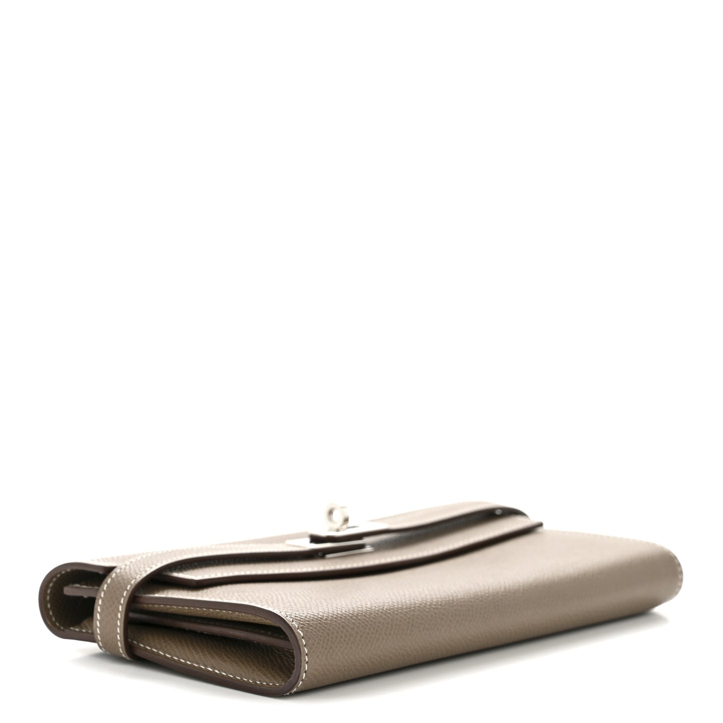 Epsom Kelly Longue Wallet Etoupe