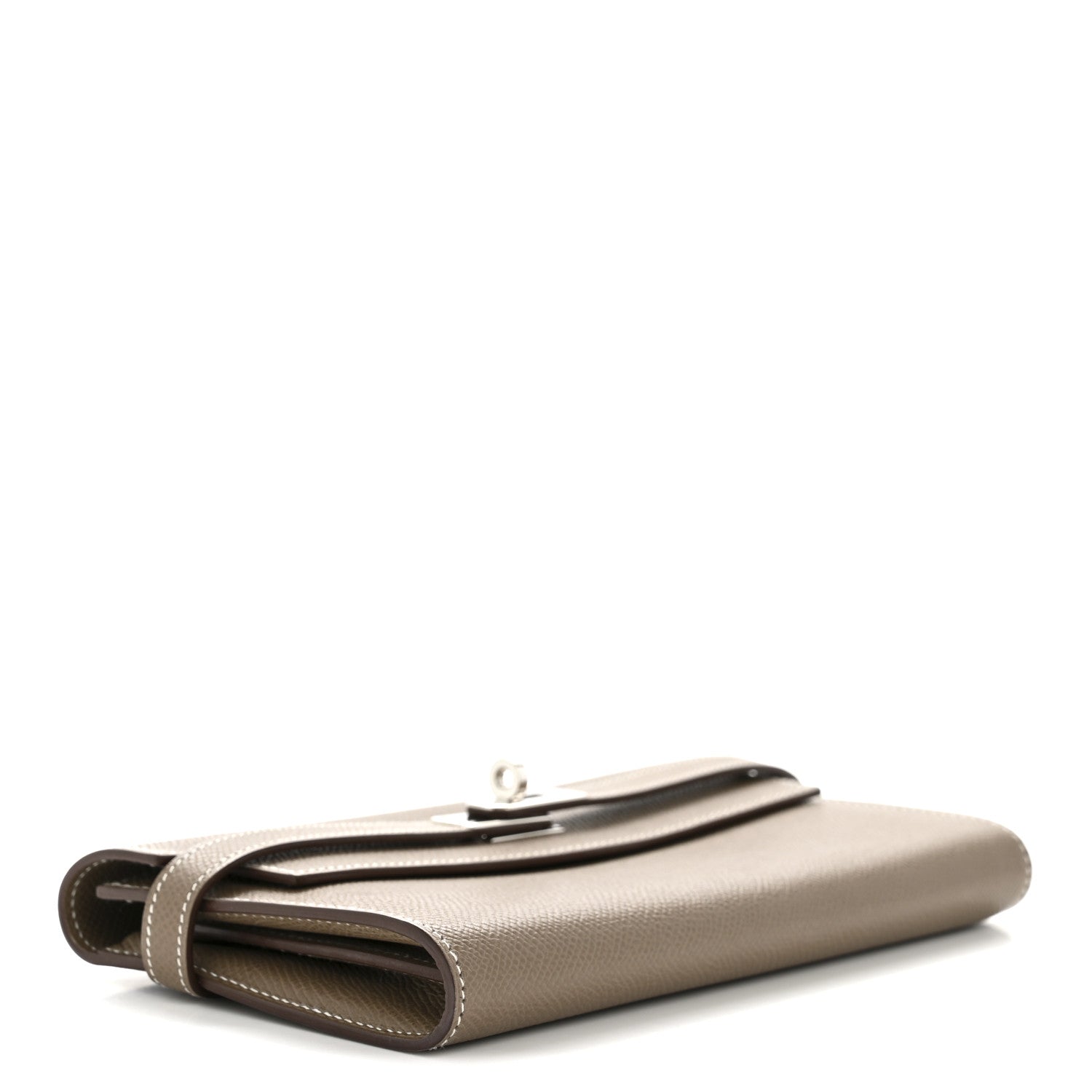 Hermes Epsom Kelly Longue Wallet Etoupe 4 of 13