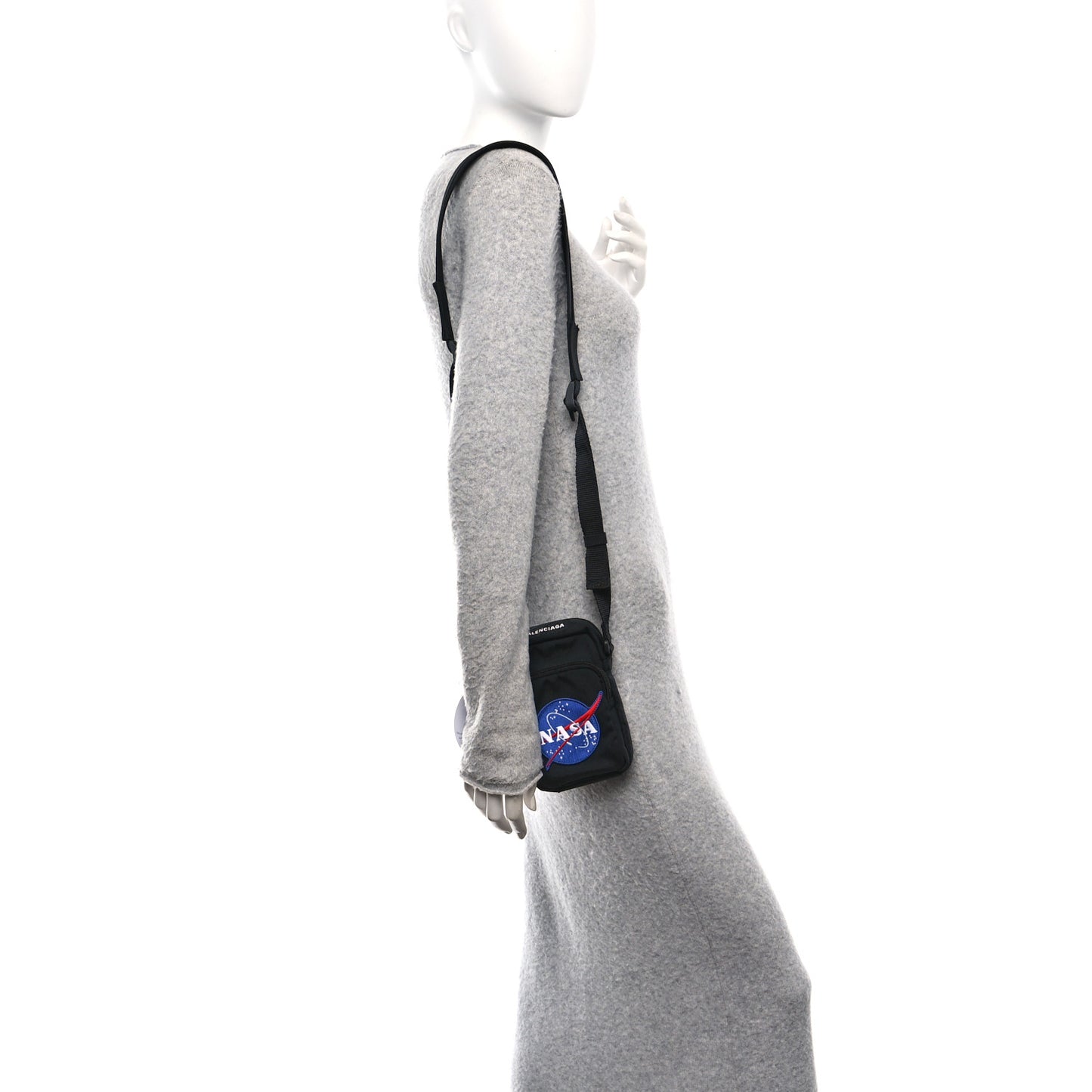 x NASA Nylon Phone Holder Bag Black