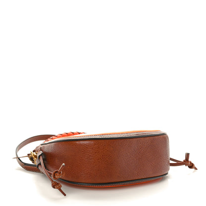 Mulberry Canvas Calfskin Mini Iris Hobo Ecru Oak Orange 4 of 9