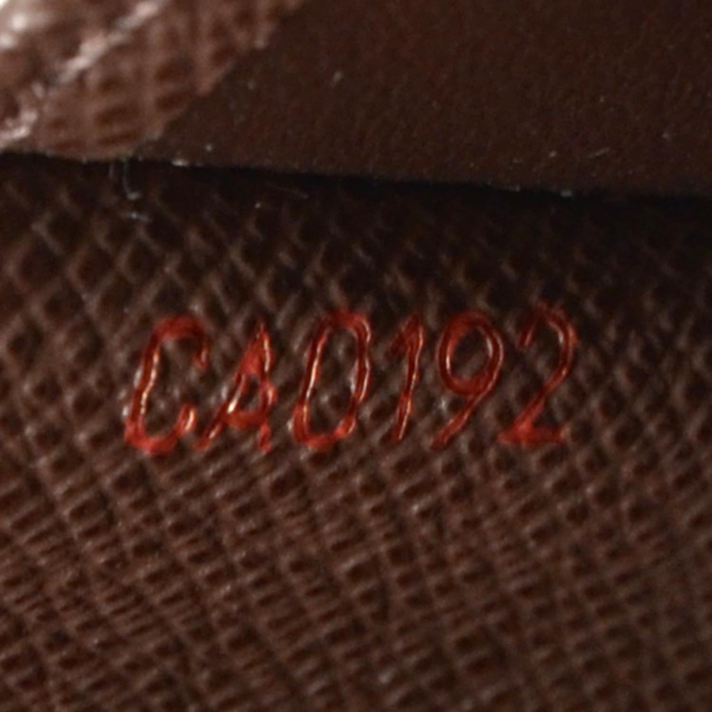 Damier Ebene Pocket Agenda Cover