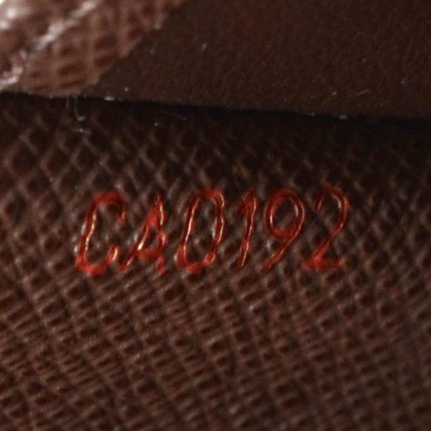 Louis Vuitton Damier Ebene Pocket Agenda Cover 8 of 8