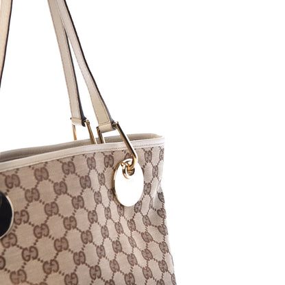 Gucci Monogram Medium Eclipse Tote Off White 11 of 13