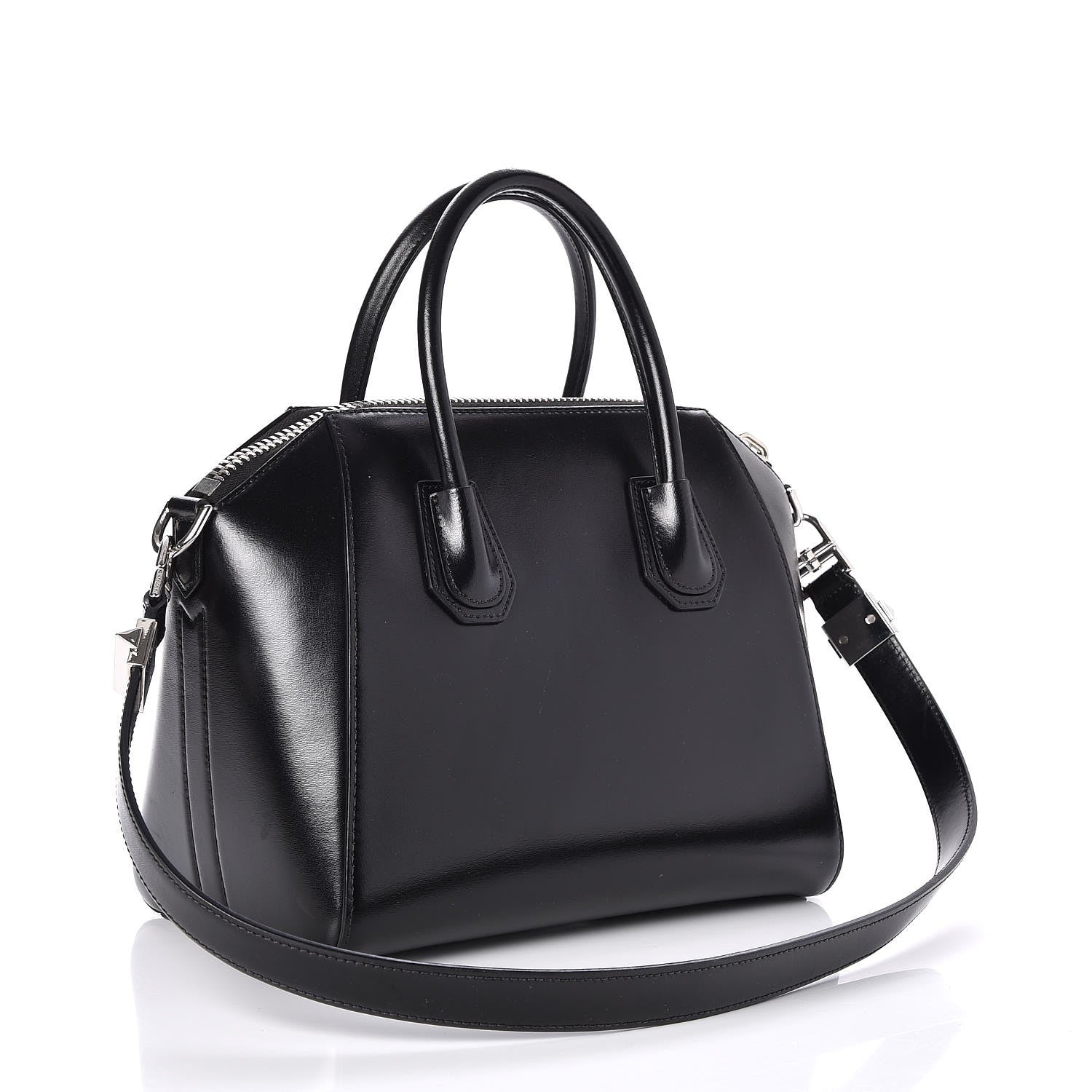Givenchy Shiny Lord Calfskin Small Antigona Black 3 of 9
