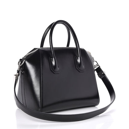 Givenchy Shiny Lord Calfskin Small Antigona Black 3 of 9