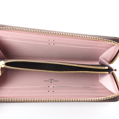 Louis Vuitton Monogram Clemence Wallet Rose Ballerine 4 of 6