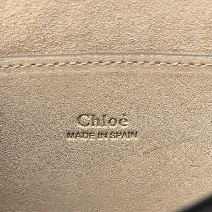 Chloe Suede Calfskin Small Faye Shoulder Bag Black 6 of 13