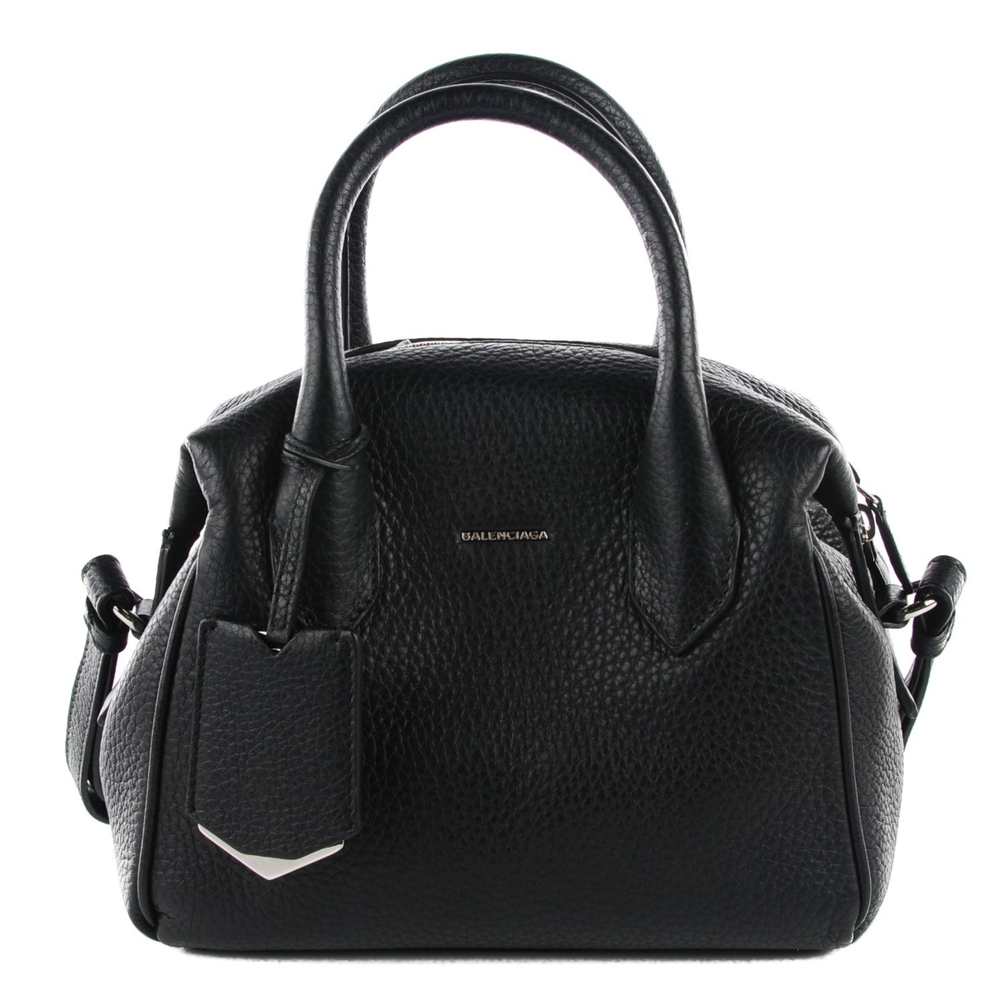 Veau Gros Grain Mini Infanta Boston Black