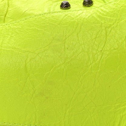 Balenciaga Agneau Arena Neo Cagole Handbag XS Fluo Yellow 11 of 11