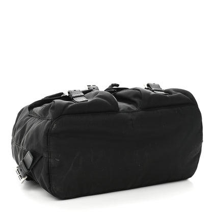 Prada Nylon Vela Medium Backpack Black 4 of 12