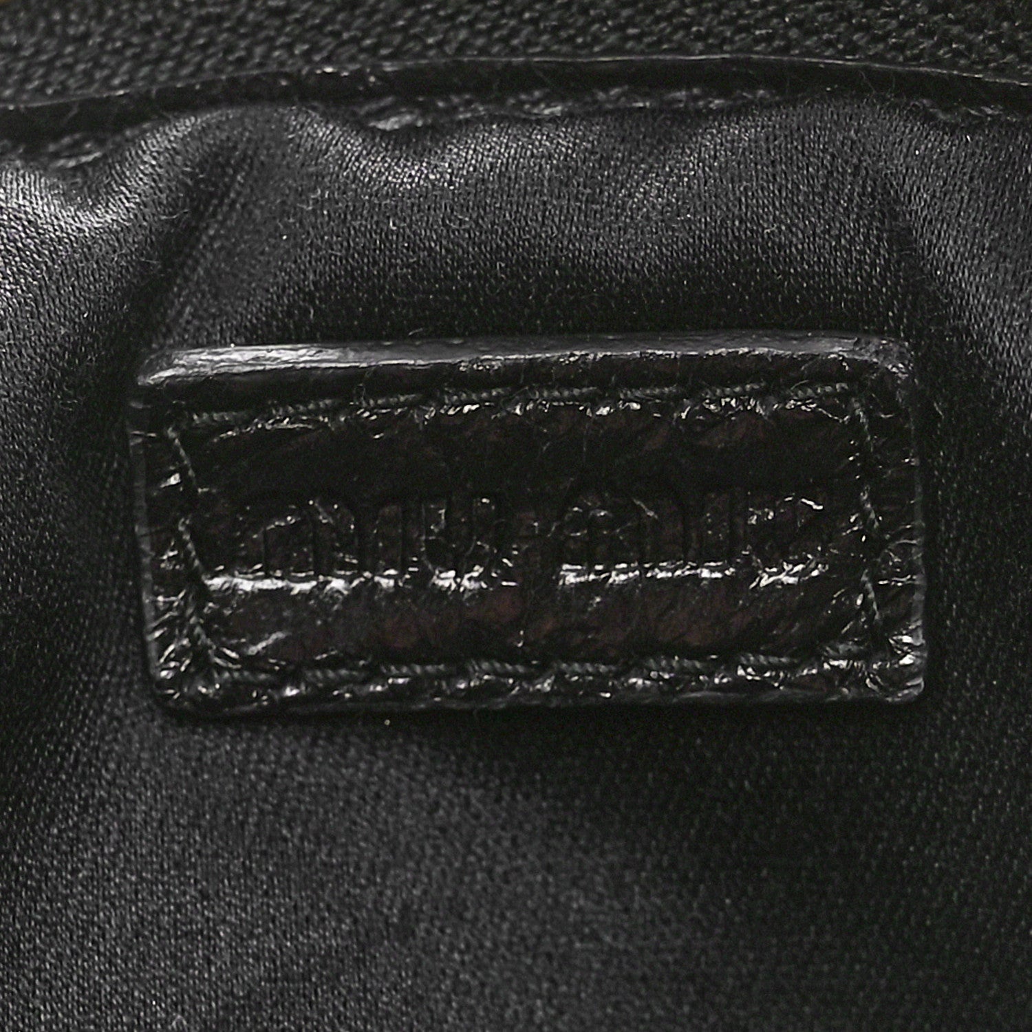Miu Miu Nappa Matelasse Double Zip Pochette Clutch Black 6 of 10