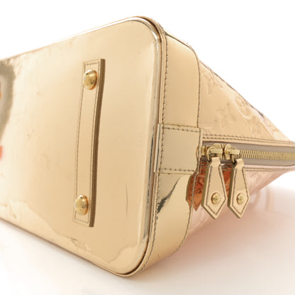 Louis Vuitton Monogram Miroir Alma MM Dore Gold 10 of 15