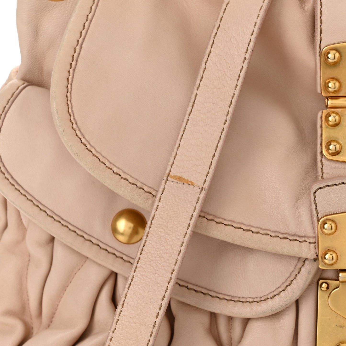 Nappa Matelasse Coffer Hobo