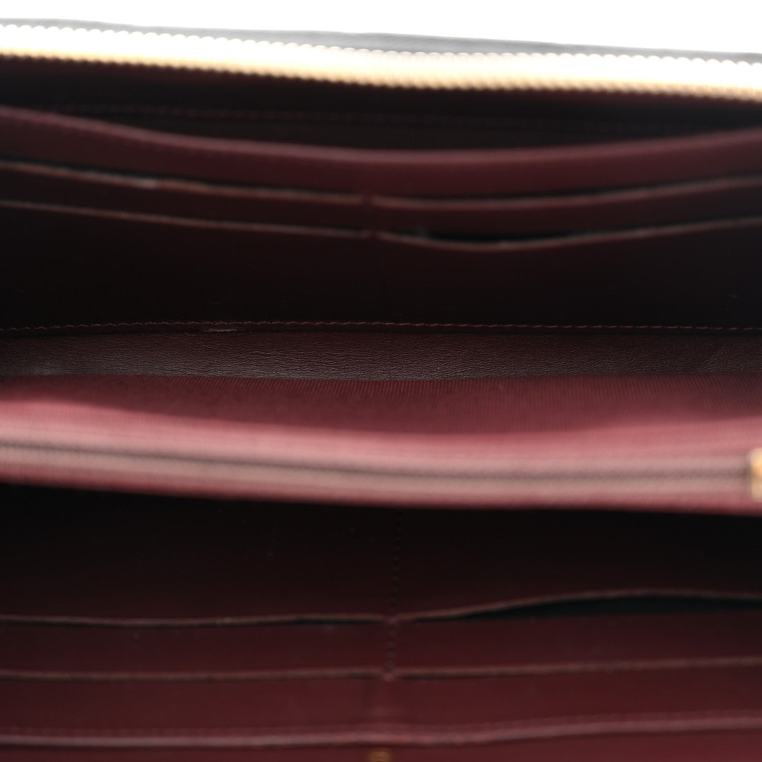 Chanel Caviar Quilted Large Gusset Zip Around Wallet Black 5 of 8
