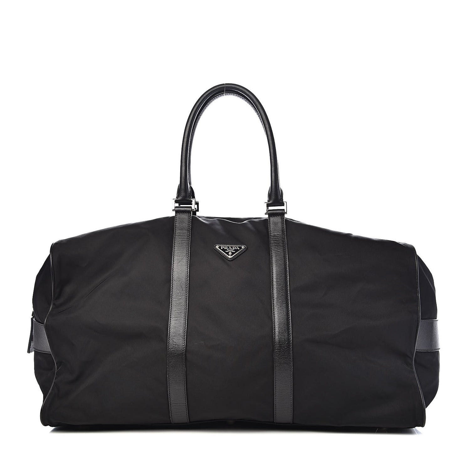Nylon Viaggio Duffle Black