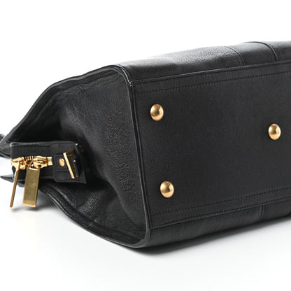 Saint Laurent Sheepskin Small Cabas ChYc Black 7 of 8