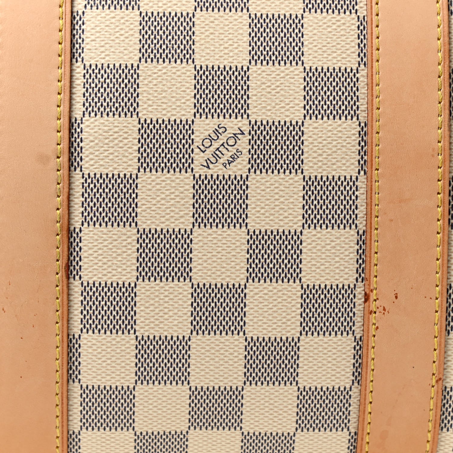 Louis Vuitton Damier Azur Keepall Bandouliere 45 11 of 12