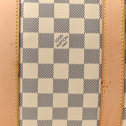 Louis Vuitton Damier Azur Keepall Bandouliere 45 11 of 12