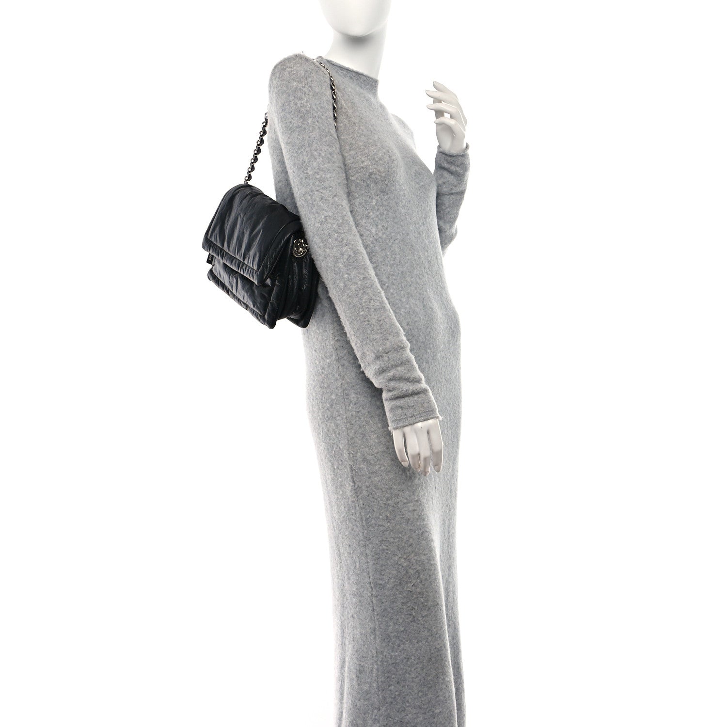 Marc Jacobs Lambskin The Pillow Bag Black 2 of 9