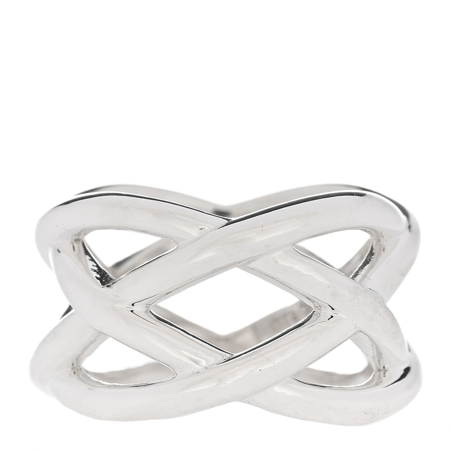 Sterling Silver Celtic Knot Ring 50 5.5