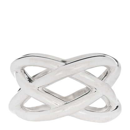 Tiffany Sterling Silver Celtic Knot Ring 50 5.5 1 of 4