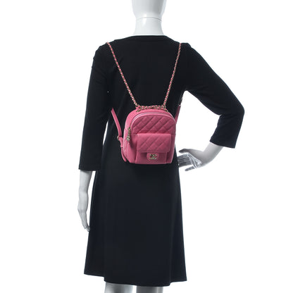 Chanel Caviar Quilted Small CC Day Backpack Pink 2 of 7