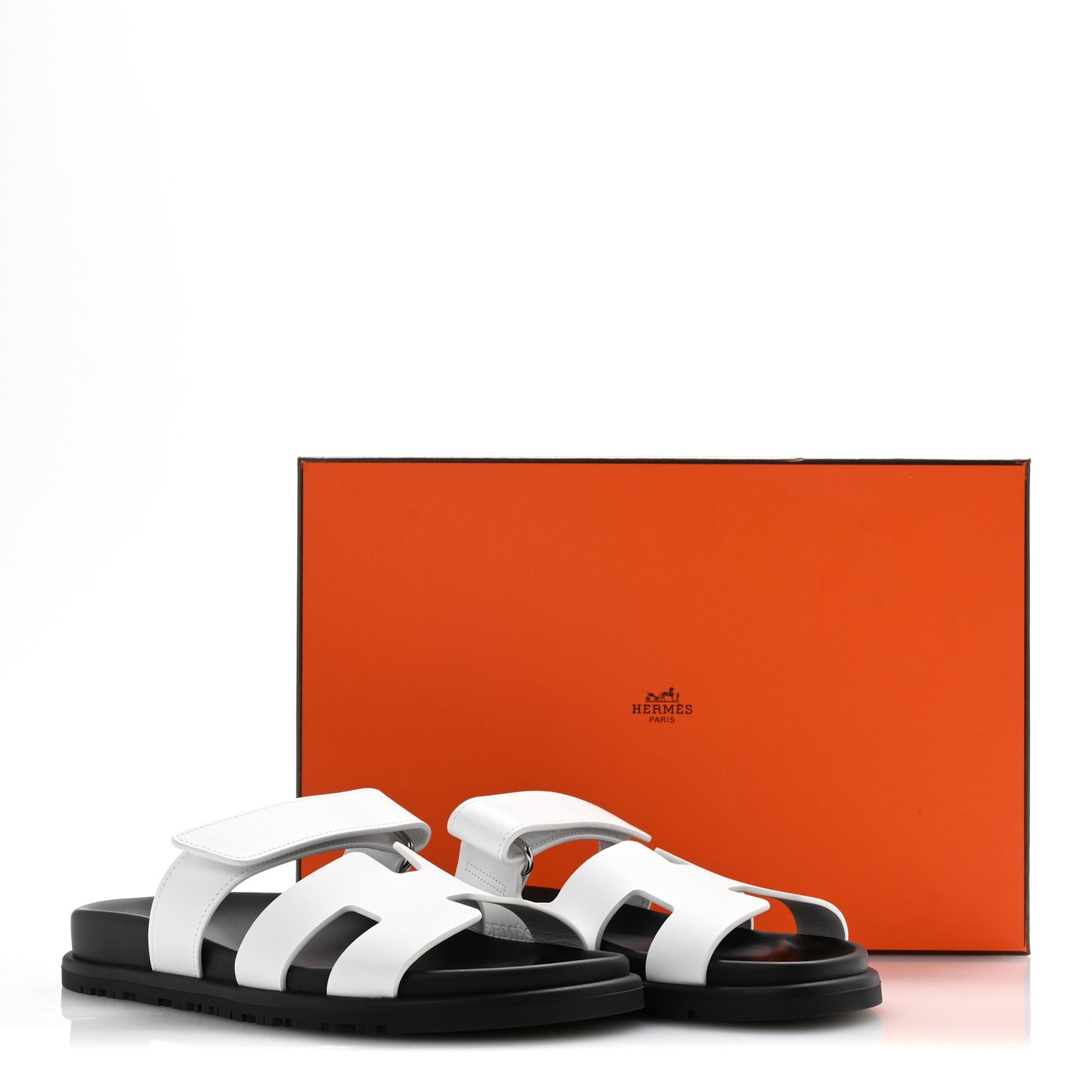 Calfskin Womens Chypre Sandals 36 White