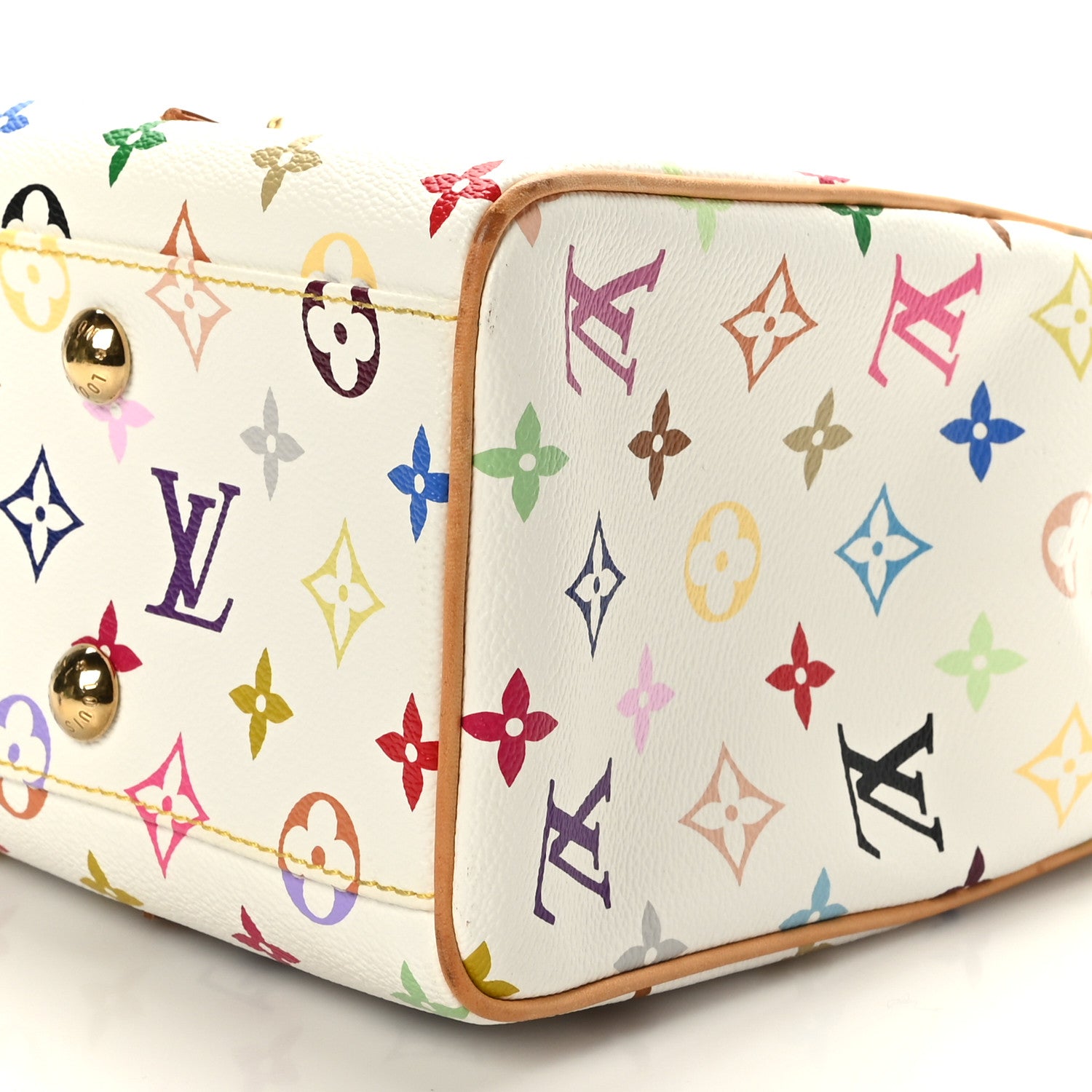 Louis Vuitton Monogram Multicolor Aurelia MM White 8 of 8