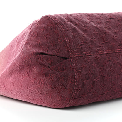 Louis Vuitton Denim Quilted Monogram Sunbeam Rouge Fauviste 9 of 10