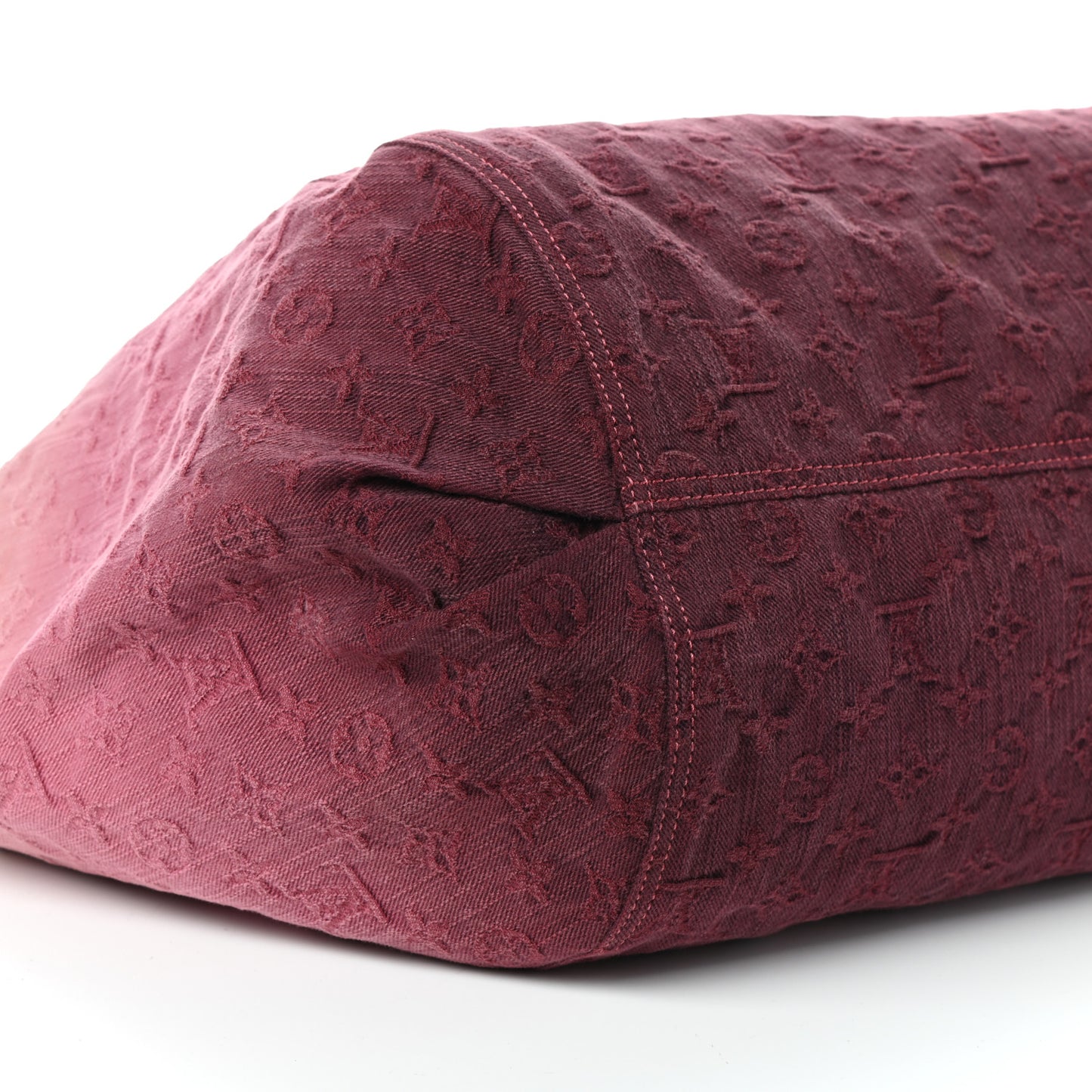 Denim Quilted Monogram Sunbeam Rouge Fauviste