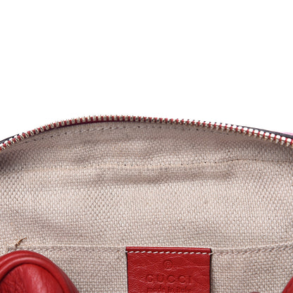 Gucci Pebbled Calfskin Small Soho Disco Bag Tabasco Red 12 of 12
