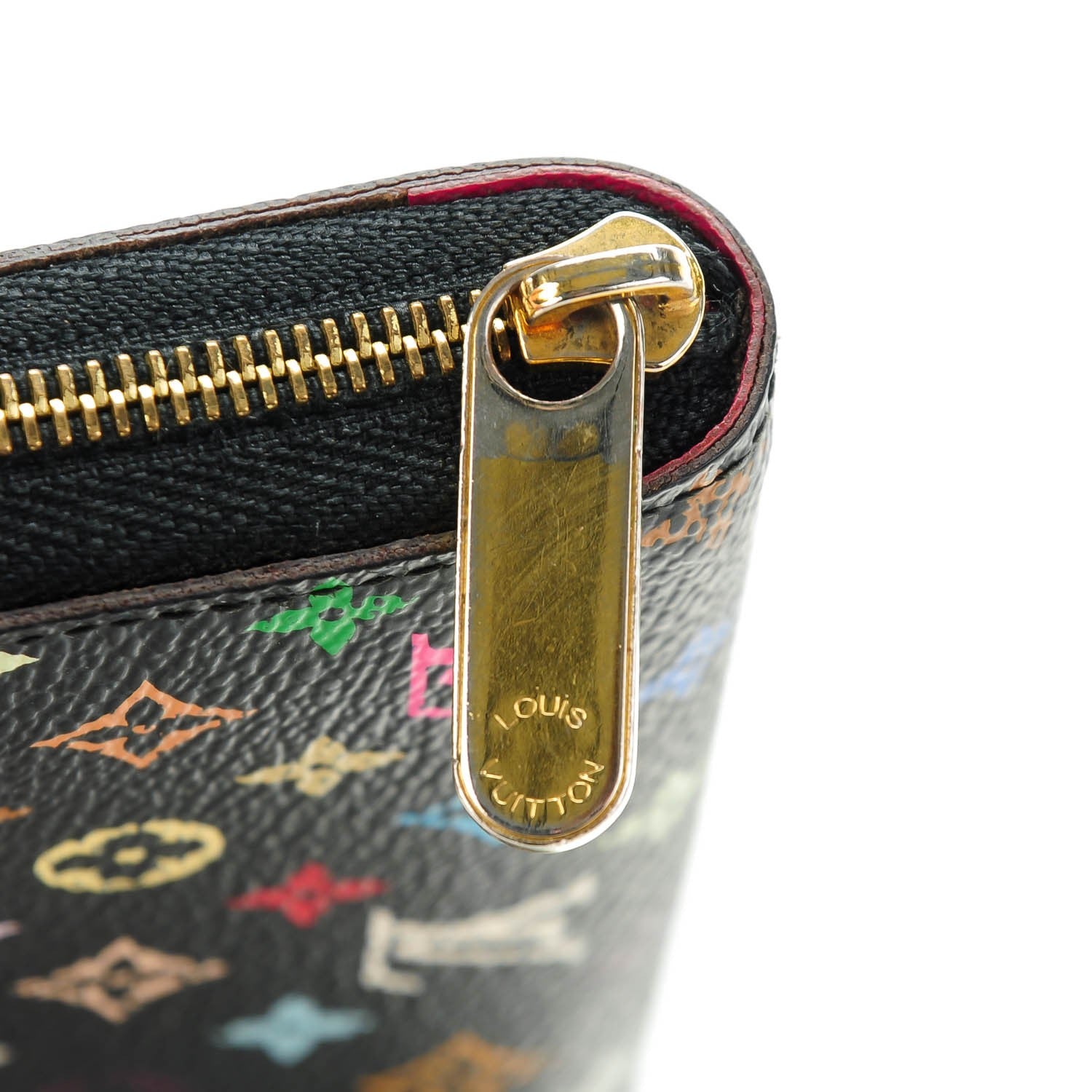 Louis Vuitton Monogram Multicolor Zippy Coin Purse Black Grenade 9 of 9
