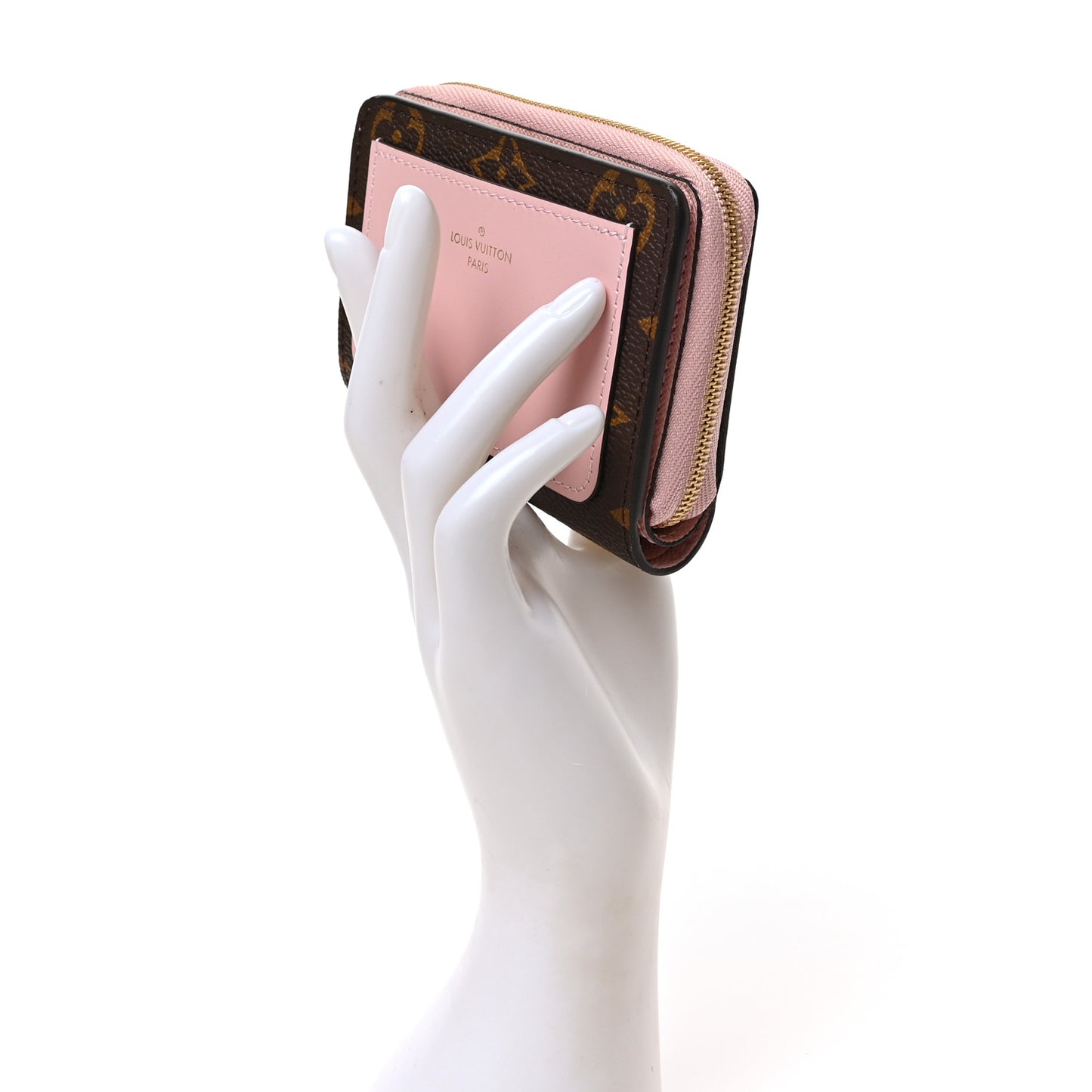 Monogram Lou Wallet Rose Ballerine