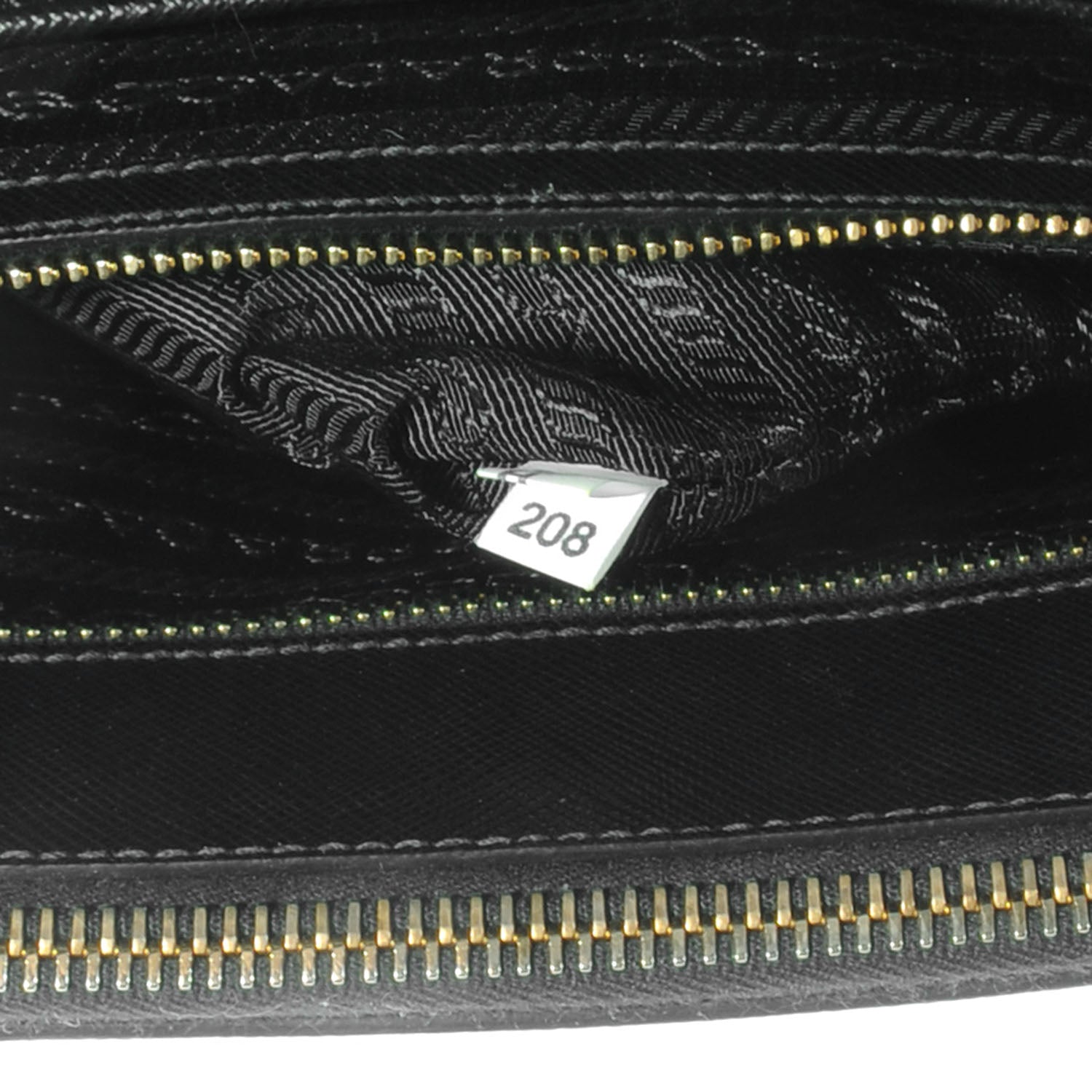 Prada Saffiano Lux Medium Tote Nero Black 9 of 10