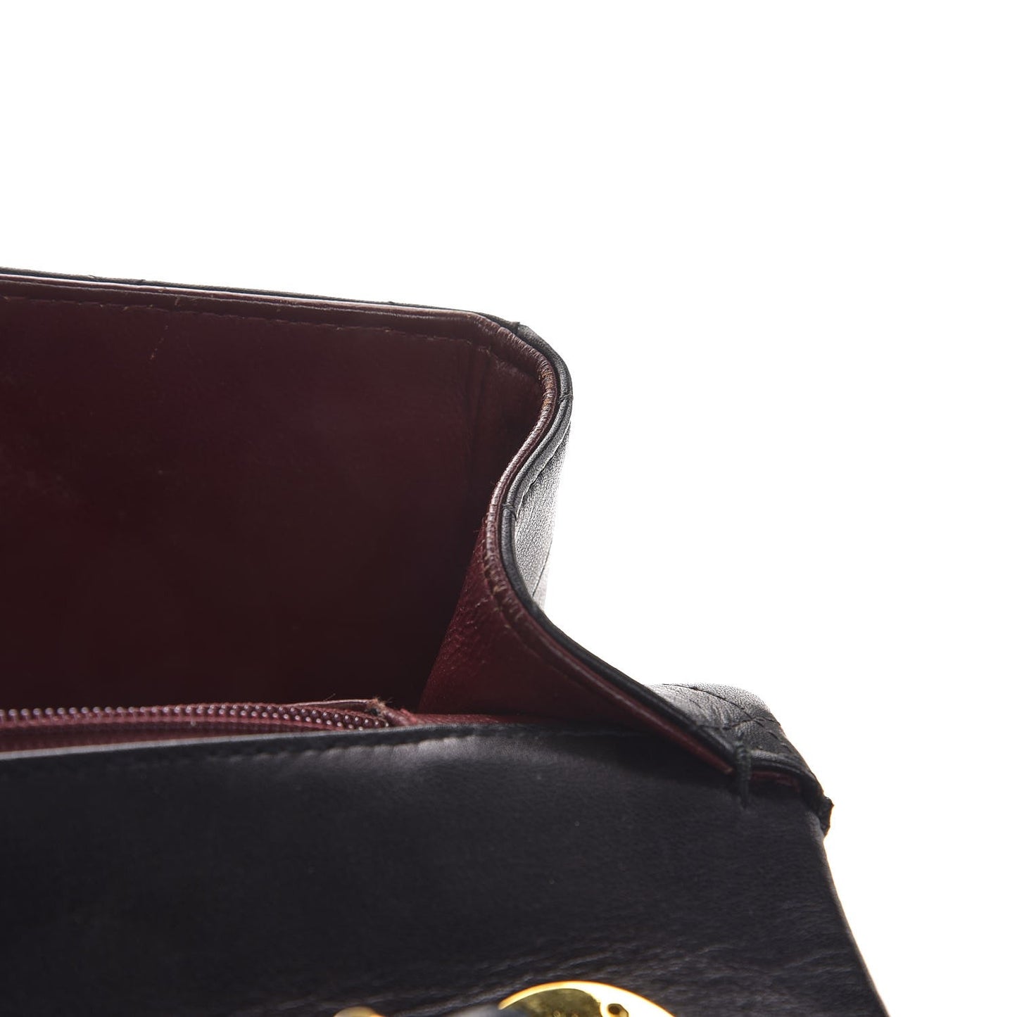 Lambskin Quilted XL Jumbo Single Flap Black
