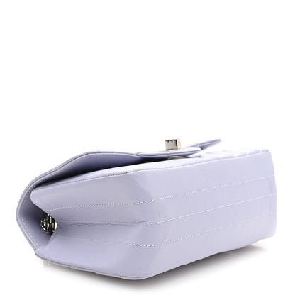 Chanel Aged Calfskin Chevron Quilted 2.55 Reissue Mini Flap Light Purple 4 of 10