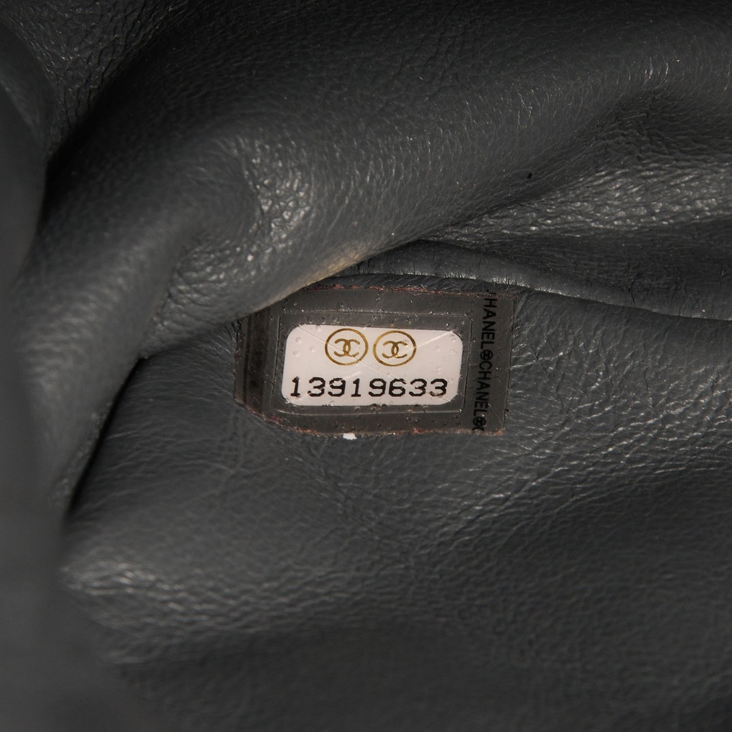 Patent Jumbo Single Flap Grey