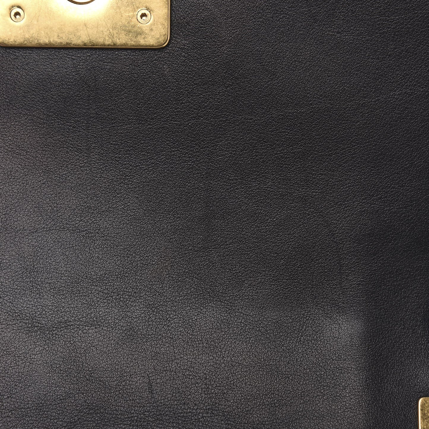 Lambskin Quilted Small Boy Flap Black