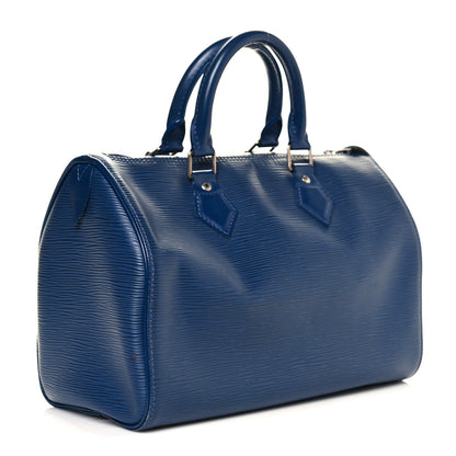 Louis Vuitton Epi Speedy 25 Myrtille 2 of 11