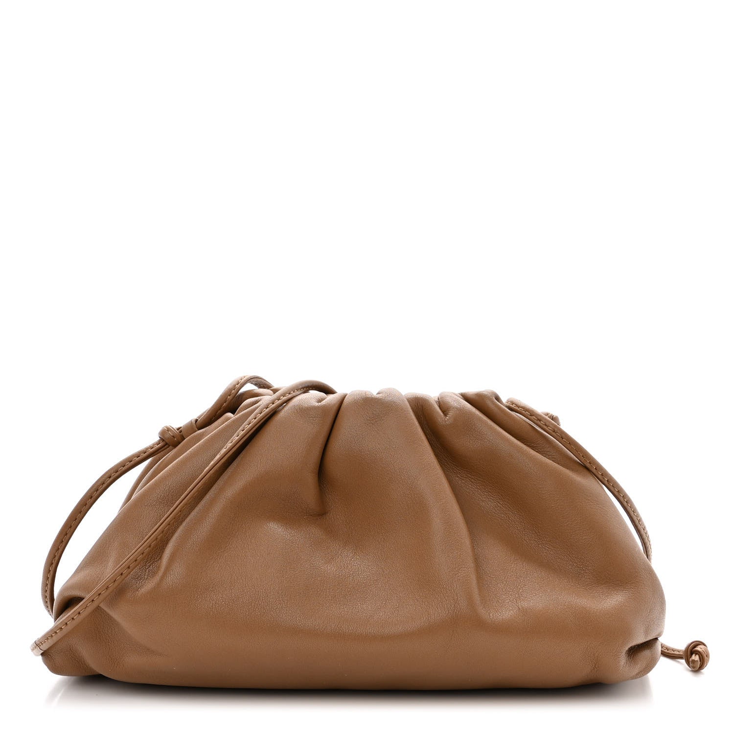 Bottega Veneta Butter Calfskin The Mini Pouch Cammello 1 of 11