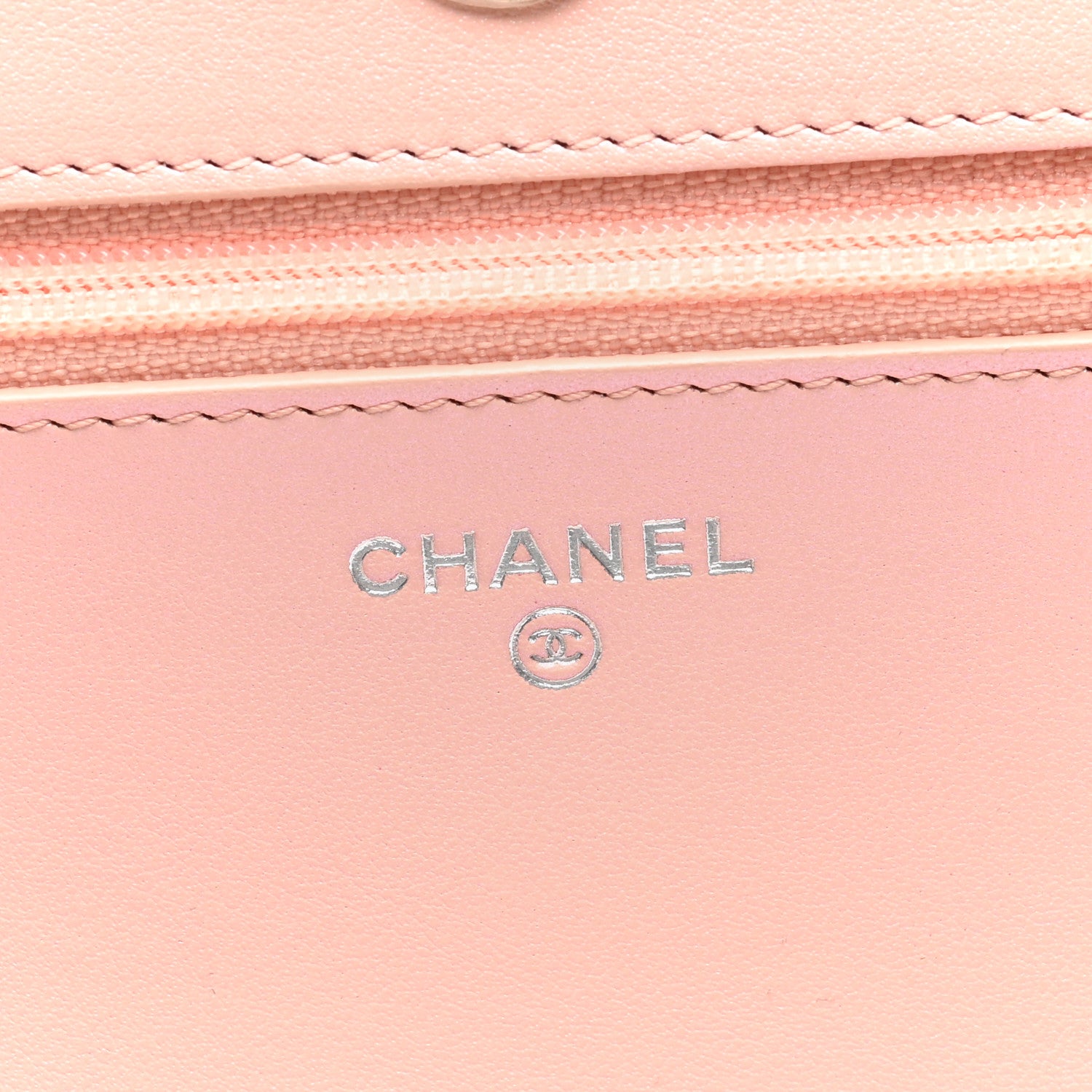 Chanel Iridescent Aged Calfskin Quilted Gabrielle Wallet On Chain WOC Rose 6 of 10
