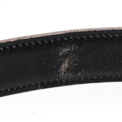 Hermes Box Courchevel Reversible Polished Constance 24mm H Belt 70 Noir Gold 4 of 7