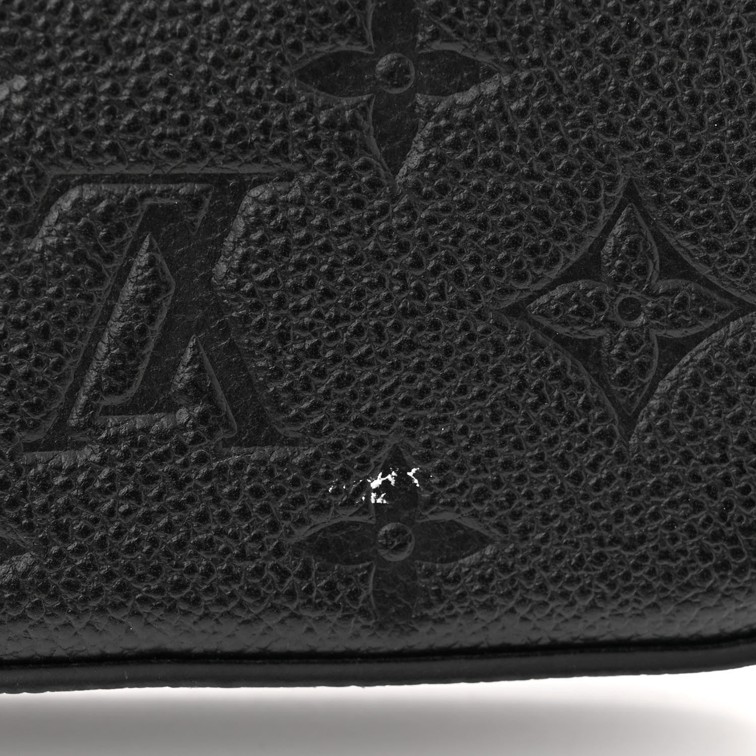 Louis Vuitton Empreinte Pochette Felicie Chain Wallet Black 12 of 13