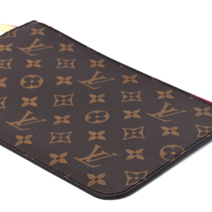 Louis Vuitton Monogram Neverfull MM GM Pochette Pivoine 10 of 10