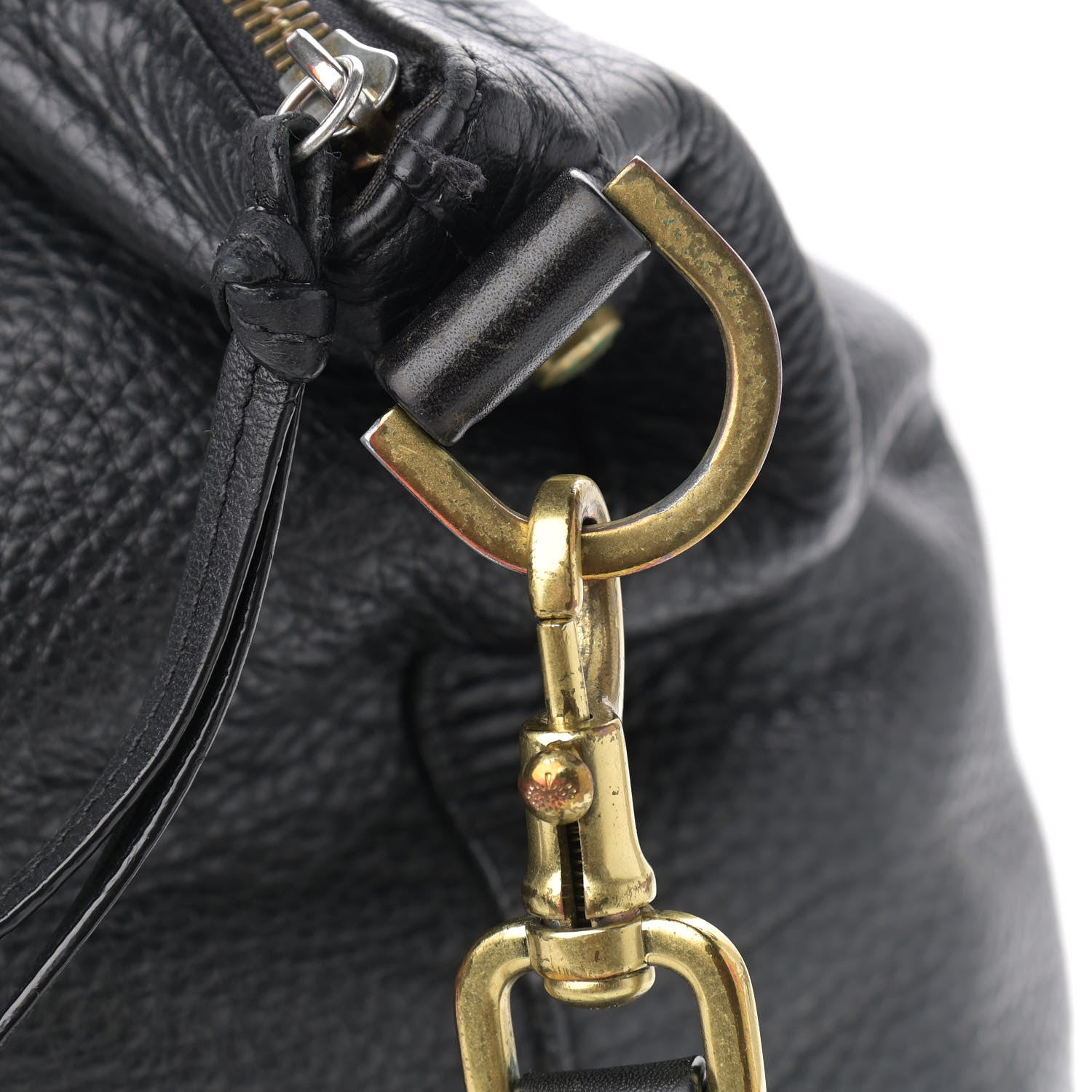 Mulberry Pebbled Calfskin Effie Tote Black 8 of 14