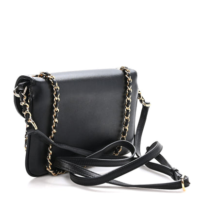 Chanel Lambskin Quilted CC Unchained Crossbody Black 3 of 13
