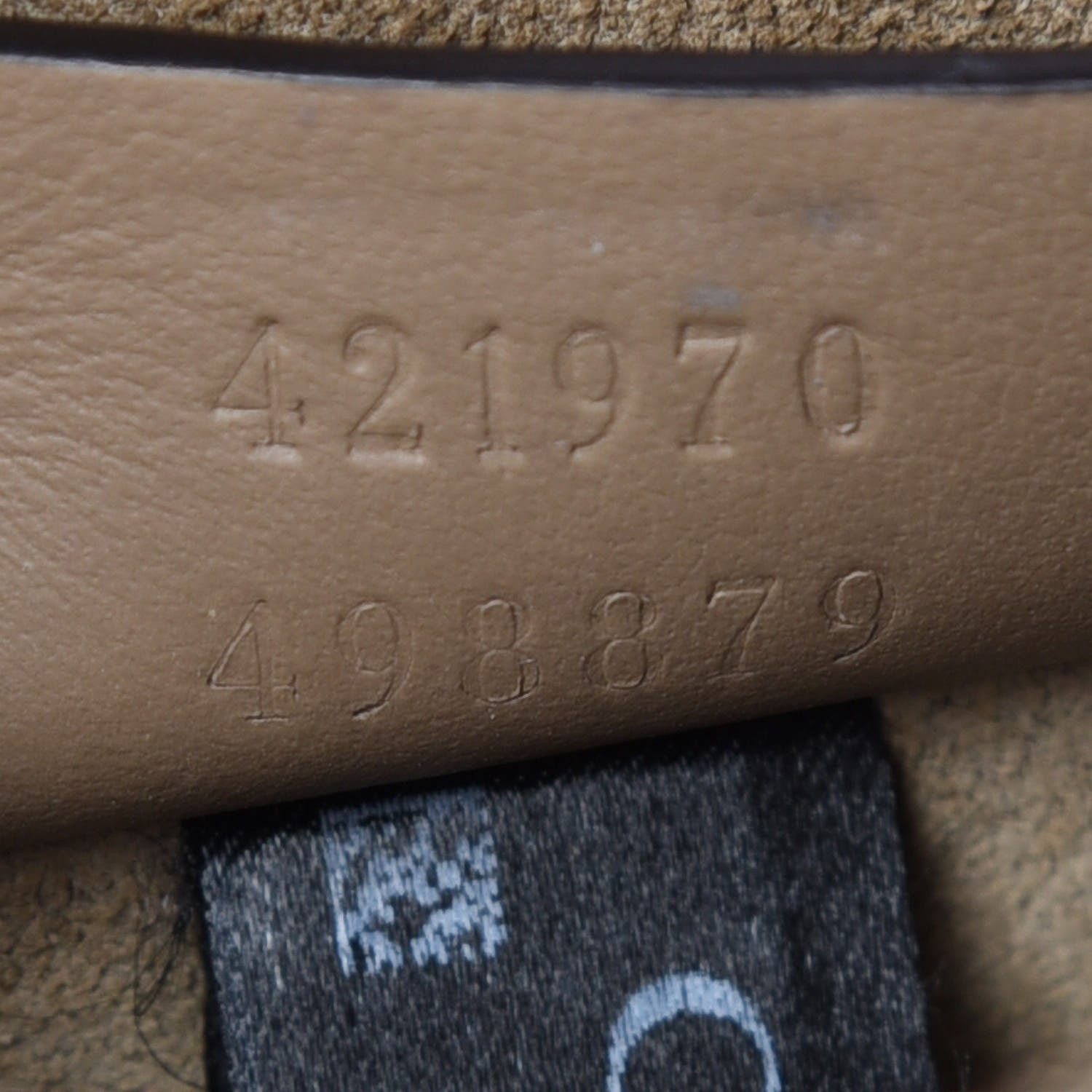 Gucci GG Supreme Monogram Mini Dionysus Shoulder Bag Taupe 9 of 9