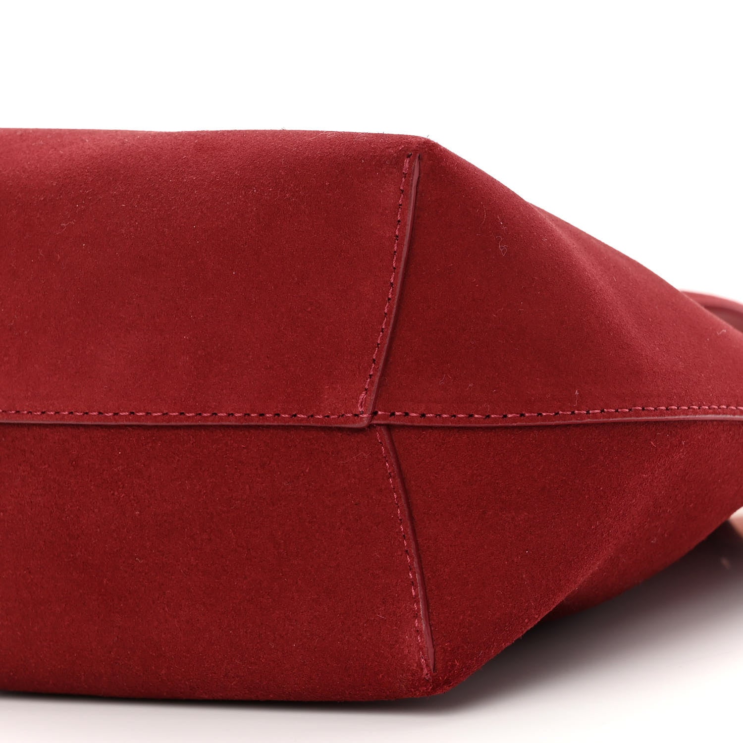 Mansur Gavriel Suede Mini Bucket Bag Rococo 10 of 10
