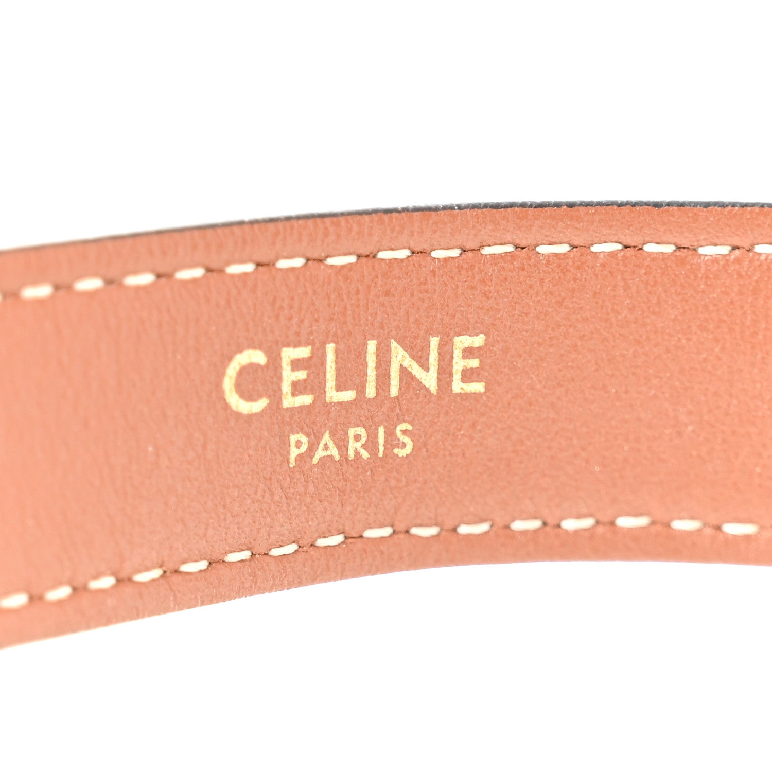 Celine Smooth Calfskin Medium Strap Ava Triomphe Shoulder Bag Tan 6 of 11